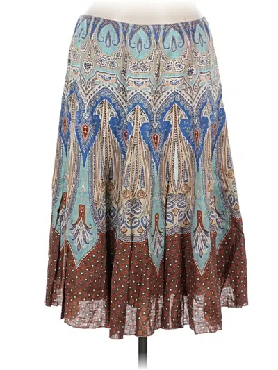 Pre-owned Unbranded Casual Skirt In Brown