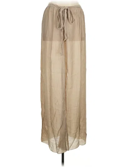 Pre-owned Unbranded Casual Skirt In Brown