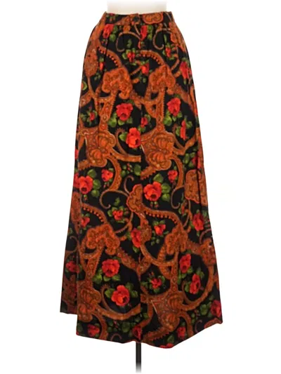 Pre-owned Unbranded Casual Skirt In Brown