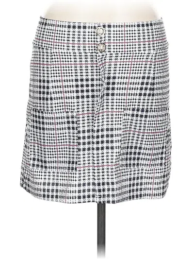 Pre-owned Unbranded Casual Skirt In Gray