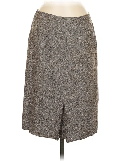 Pre-owned Unbranded Casual Skirt In Gray