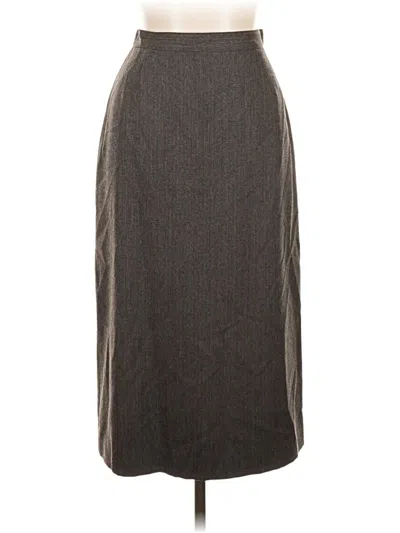 Pre-owned Unbranded Casual Skirt In Gray