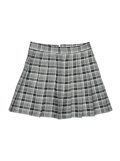 Pre-owned Unbranded Casual Skirt In Gray