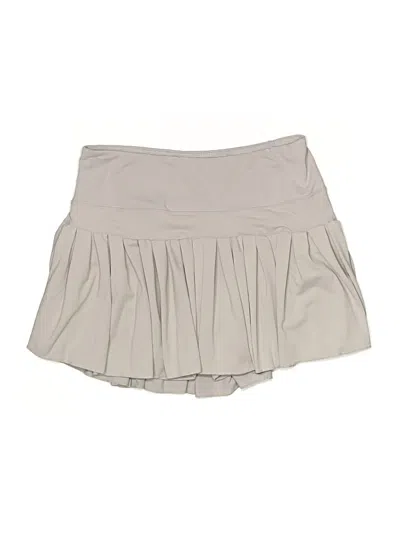 Pre-owned Unbranded Casual Skirt In Gray