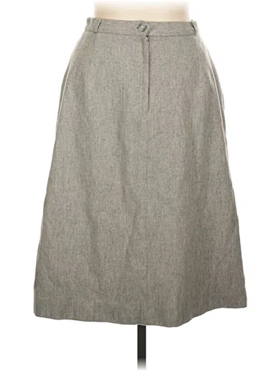 Pre-owned Unbranded Casual Skirt In Gray