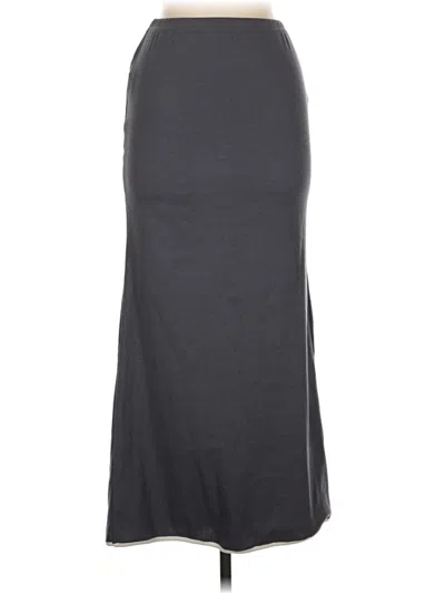 Pre-owned Unbranded Casual Skirt In Gray