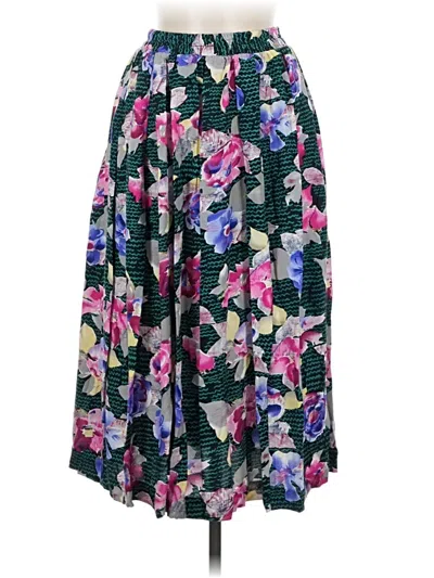 Pre-owned Unbranded Casual Skirt In Green
