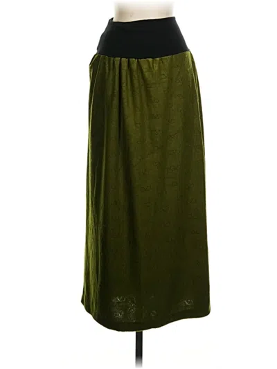 Pre-owned Unbranded Casual Skirt In Green