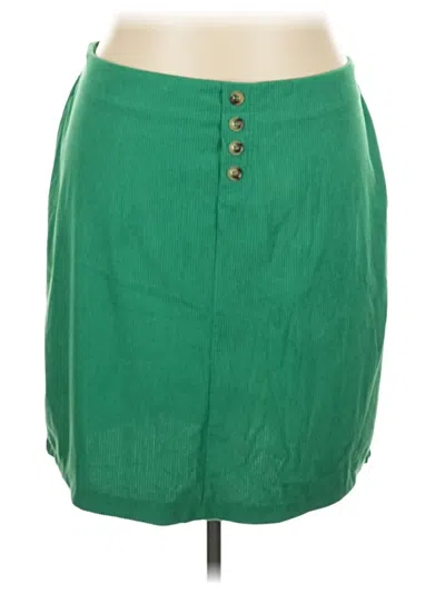 Pre-owned Unbranded Casual Skirt In Green