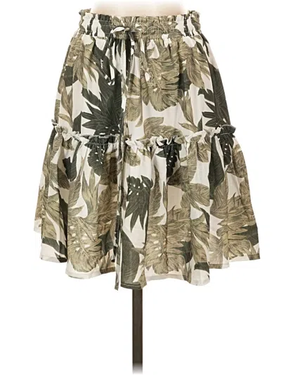 Pre-owned Unbranded Casual Skirt In Green
