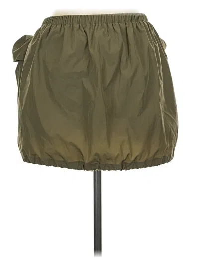 Pre-owned Unbranded Casual Skirt In Green