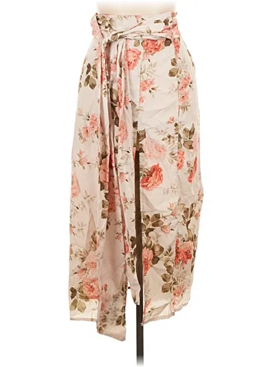 Pre-owned Unbranded Casual Skirt In Ivory