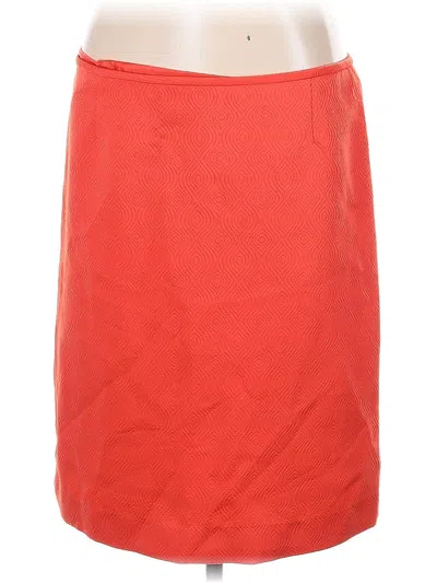 Pre-owned Unbranded Casual Skirt In Orange