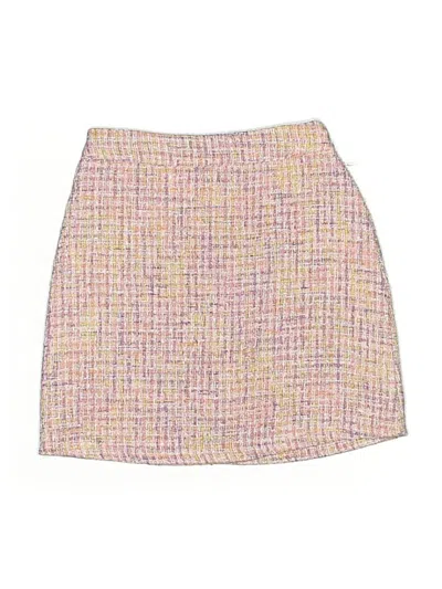 Pre-owned Unbranded Casual Skirt In Pink