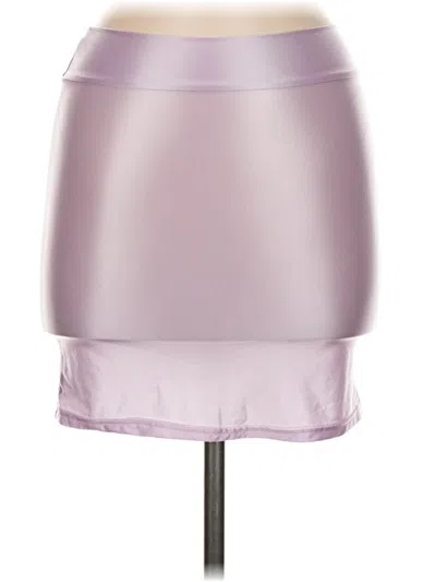 Pre-owned Unbranded Casual Skirt In Purple