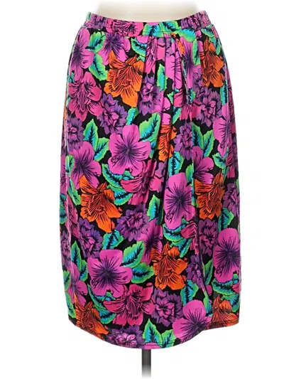 Pre-owned Unbranded Casual Skirt In Purple