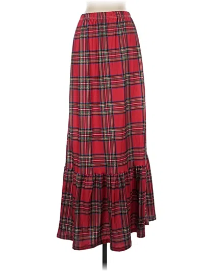 Pre-owned Unbranded Casual Skirt In Red