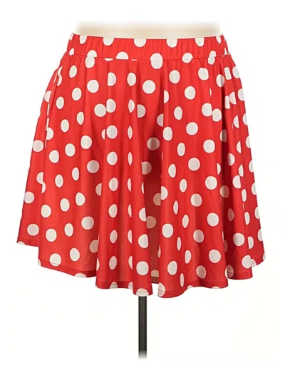 Pre-owned Unbranded Casual Skirt In Red