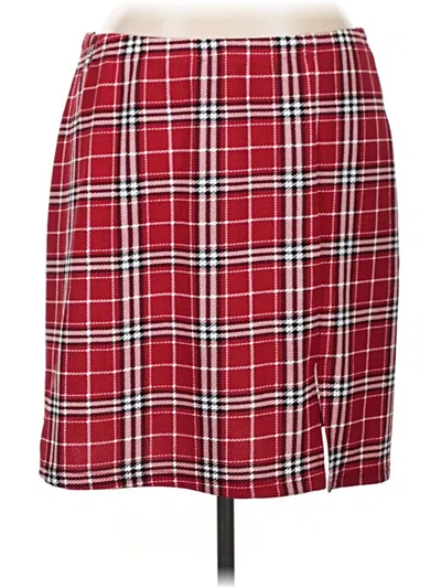 Pre-owned Unbranded Casual Skirt In Red