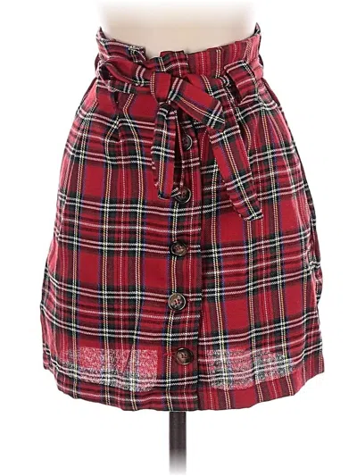 Pre-owned Unbranded Casual Skirt In Red
