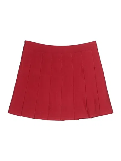 Pre-owned Unbranded Casual Skirt In Red
