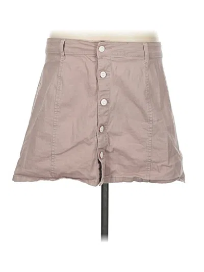 Pre-owned Unbranded Casual Skirt In Tan