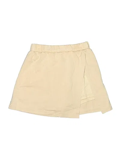 Pre-owned Unbranded Casual Skirt In Tan