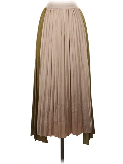Pre-owned Unbranded Casual Skirt In Tan