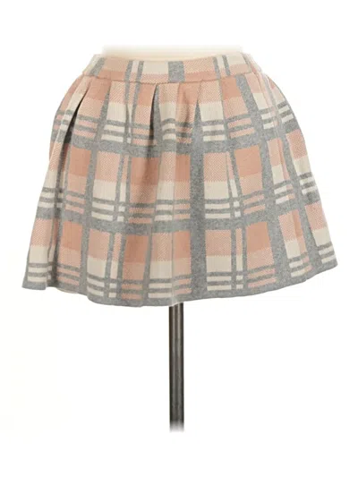 Pre-owned Unbranded Casual Skirt In Tan
