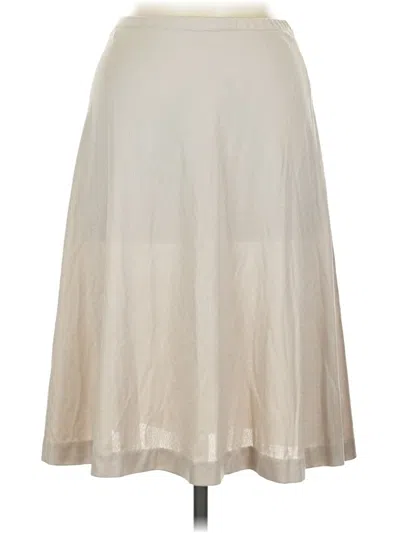 Pre-owned Unbranded Casual Skirt In Tan