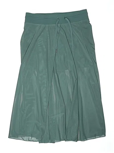 Pre-owned Unbranded Casual Skirt In Teal