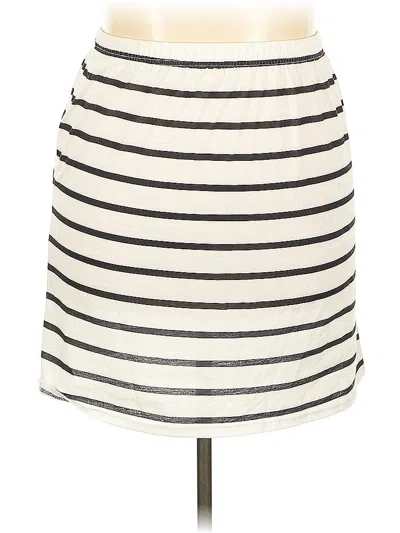 Pre-owned Unbranded Casual Skirt In White