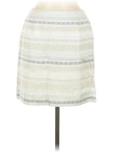 Pre-owned Unbranded Casual Skirt In White