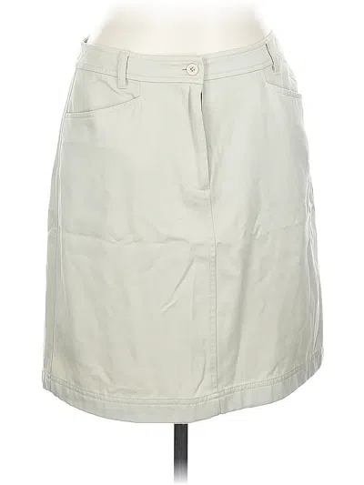 Pre-owned Unbranded Casual Skirt In White