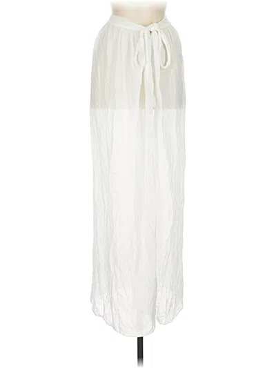 Pre-owned Unbranded Casual Skirt In White