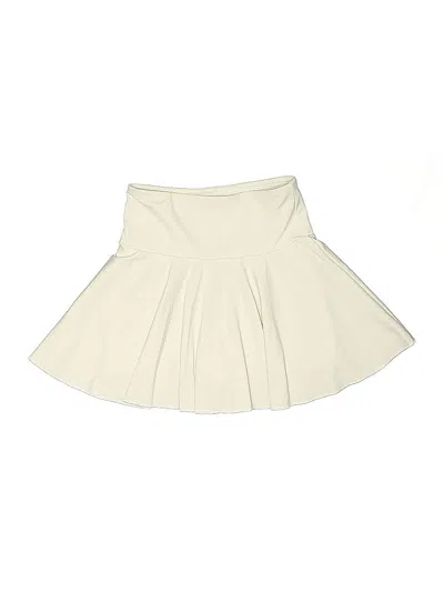 Pre-owned Unbranded Casual Skirt In White