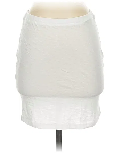 Pre-owned Unbranded Casual Skirt In White