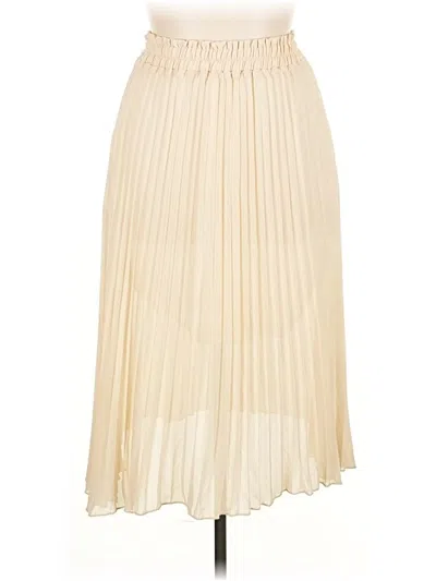 Pre-owned Unbranded Casual Skirt In White