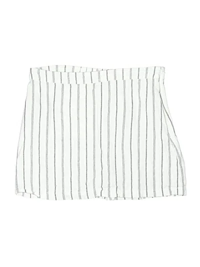 Pre-owned Unbranded Casual Skirt In White
