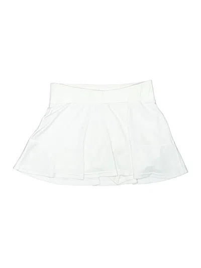 Pre-owned Unbranded Casual Skirt In White