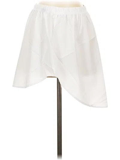 Pre-owned Unbranded Casual Skirt In White