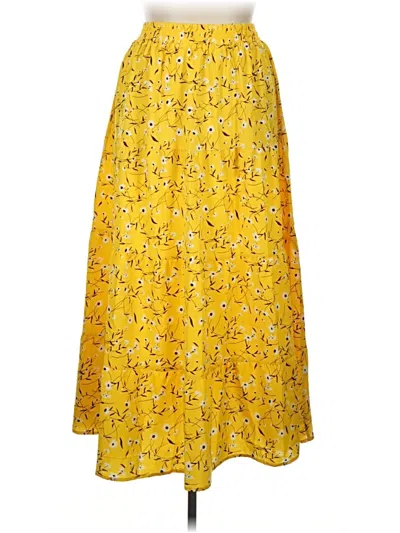 Unbranded Casual Skirt In Yellow