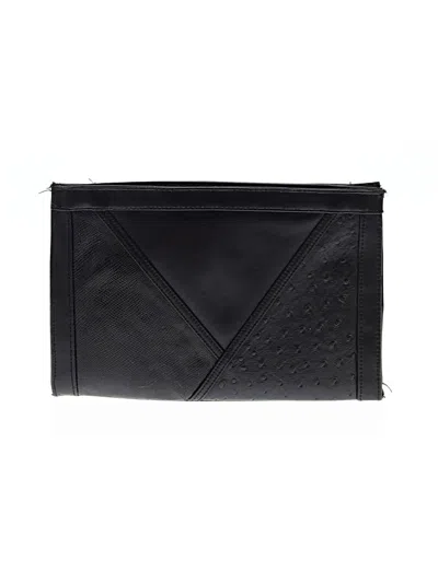Pre-owned Unbranded Clutch In Black