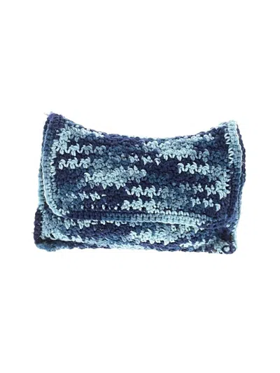 Pre-owned Unbranded Clutch In Blue