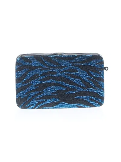 Pre-owned Unbranded Clutch In Blue