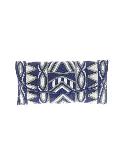 Pre-owned Unbranded Clutch In Blue