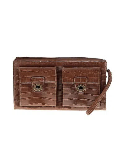 Pre-owned Unbranded Clutch In Brown