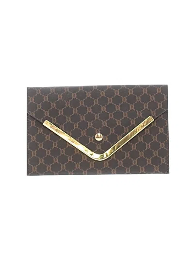 Pre-owned Unbranded Clutch In Brown
