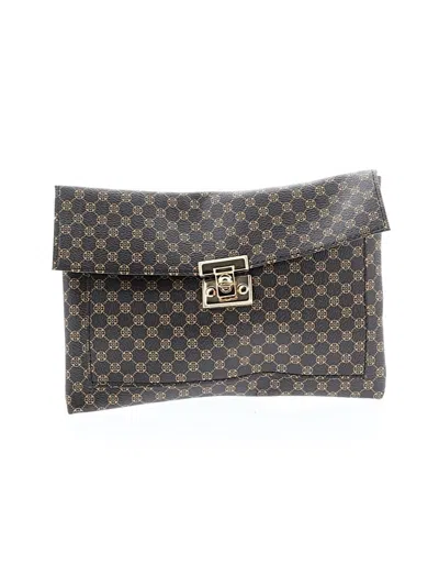 Pre-owned Unbranded Clutch In Brown
