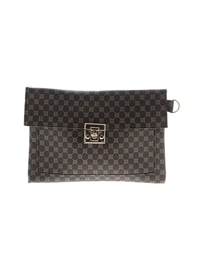 Pre-owned Unbranded Clutch In Brown
